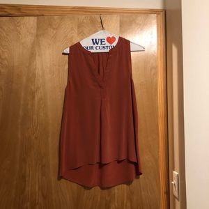 Joie silk sleeveless blouse size S